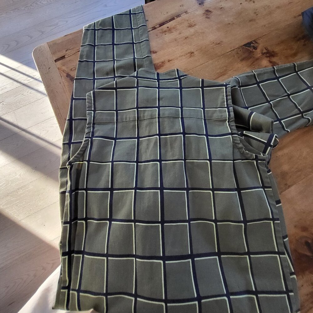 Jumpsuit By Wildfang In Window Pane Pattern New W… - image 7